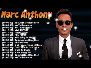 Lo Mejor de Marc Anthony – Grandes Éxitos del Amor y la Salsa – Álbum Completo 2025