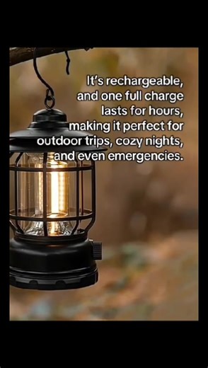 Reliable Rechargeable Camping Lamp for Every Adventure