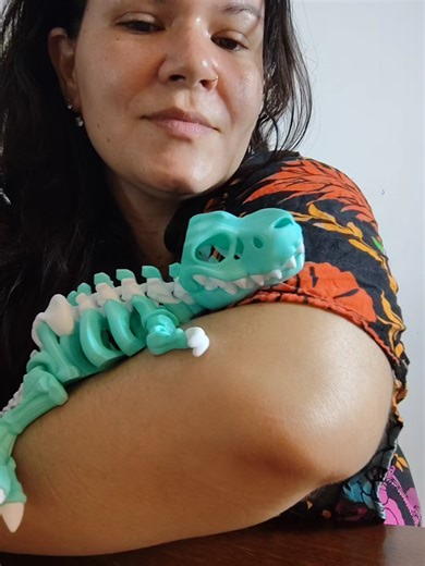 Dinossauro Articulado em 3D: O Brinquedo Perfeito!