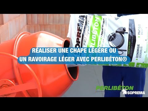Réaliser une chape légère ou un ravoirage léger avec Perlibéton®