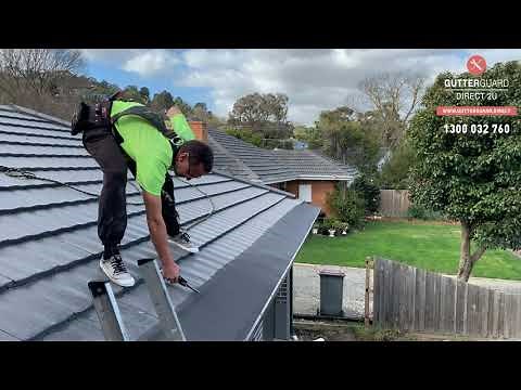 Gutter Guard Direct 2U - DIY Tiled Roof Installation
