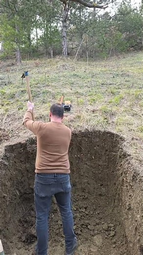 hidden underground chamber tomb entrance hatch