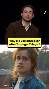 Why did Dacre Montgomery disappear after 'Stranger Things'?