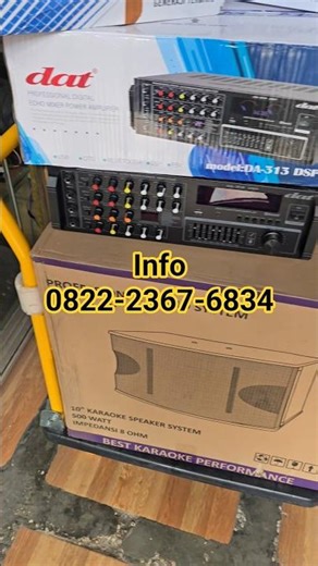 Paket karaoke 2jt an#speakeraktif #paketkaraoke