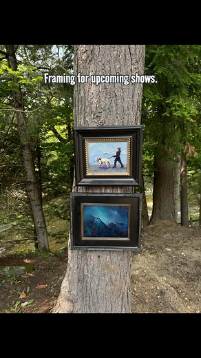 Prepping for summer shows! #oldforgelibrary #cooperstownartassociation | Greg Klein