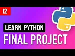 Learn Python • #12 Final Project • Build an Expense Tracking App!