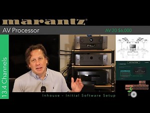 New Marantz AV 20 Part 3 - AV Processor Software Setup
