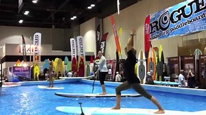 The day we first met Rachel Brathen Yoga Lifestyle. :) January 2012. *Dennis Schoneveld on the upper left deck and a young Vanina Walsh spinning around the pool. | BOGA YOGA Paddleboards
