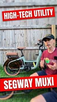 This Utility Ebike Turns On Before You Touch It | Segway MUXI
