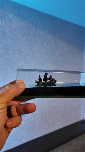 black pearl ship in a bottle!