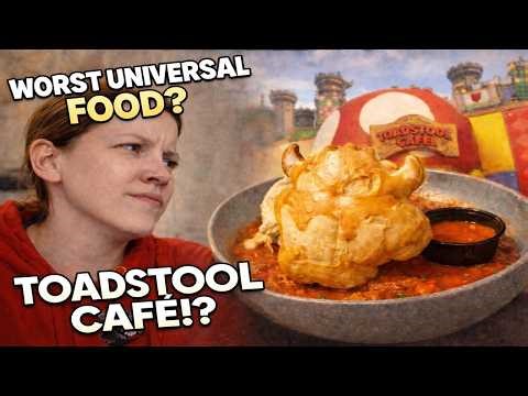 The Worst Food in Universal? Toadstool Cafe Review