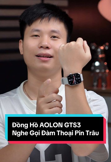 Đồng Hồ Thông Minh AOLON GTS3 - Giá Rẻ Và Đầy Đủ Tính Năng