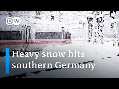 Snow causes serious disruptions on major roads in Germany and neighboring countries | DW News