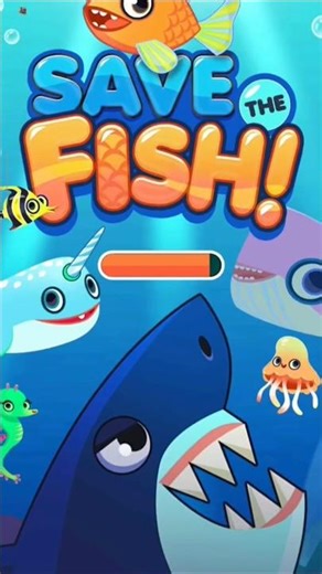 Save the fish!🐠🌬️🦈#minigame#fish#gameplay#savethefish#helpthefish‪@FishgamesFishDom24‬