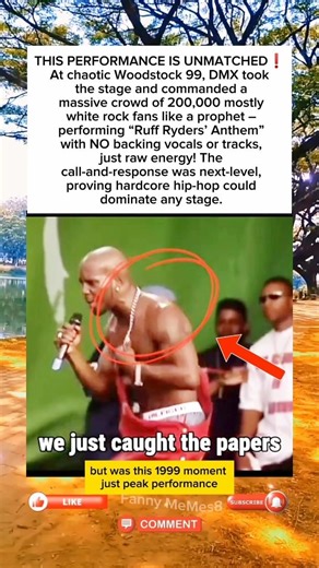 THROWBACK 1999,DMX Controlling 200,000 People 🔥