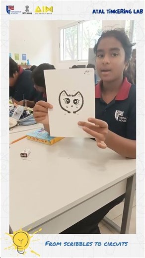 Can a Pencil Stroke Light an LED? #aimtoinnovate #robot #ataltinkeringlab