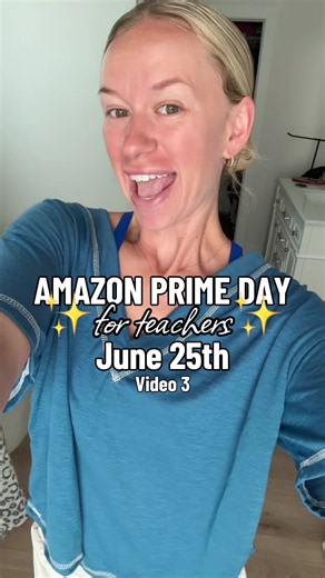🎉🛒 PRIME DAY DAY 3 VIDEO 3 DEALS ARE HERE! 🛒🎉 JUNE 25TH AMAZON DEALS 🍎✨ Shop all of today’s Prime Day deals through my Amazon Storefront linked in my bio! ✨ It’s the final day of Prime Day, and some of the BEST deals are still live! I’ll be sharing my favorite finds all day long—including teacher essentials, classroom favorites, home must-haves, mom finds, kids’ products, and more. Don’t wait—many deals will end tonight or sell out! 📱 Follow along for updates throughout the day, and if you