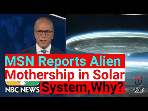 MSN, Lester Holt Talks Alien Motherships