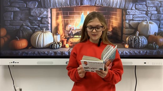 1.8K views · 54 reactions | Hello again St. Paul families!! Here is the fourth chapter of Junie B Jones: Turkeys We Have Loved and Eaten (and other Thankful Stuff). This chapter is being read by 4th grader Kinsley Craft. | Saint Paul Elementary School Family Engagement | Facebook