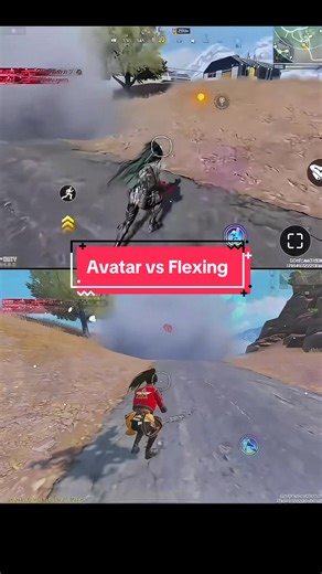 Avatar vs Flexing aura vs elements 💥🔥@Avatar RG @Flexing #livehighlightcodm #codmobileclips #codclips #fyp