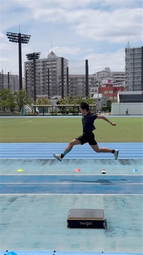 LIF三段跳び練習会 社会人2名、大学生2名、高校生2名の男女が参加してくれました#三段跳び #triplejump #三段跳びコーチ #saltotriplo #trackandfieldlife
