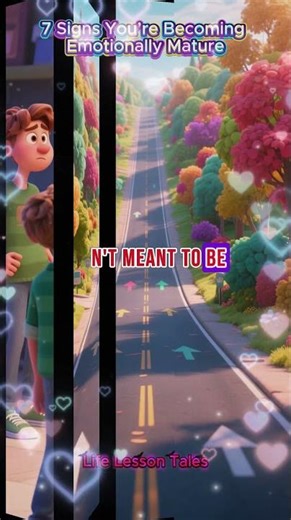 Life Lesson Tales - 7 Signs You’re Becoming Emotionally Mature