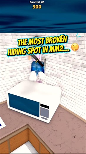 This MM2 Hiding Spot is Impossible to Find 🤯 #mm2 #roblox