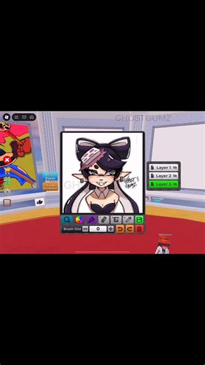 Ghostgumz | Filler post hi guys :3 #roblox #splatoon #fanart #speedpaint #digitalart #digitalartist #callie #fyp #fypシ | Instagram