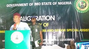 6.2K views · 56 reactions |  Swearing in ceremony of Governor Hope Uzodinma’s new cabinet today at the Ahiajoku Convention Centre, New Owerri. | IMO STATE BLOG | Facebook