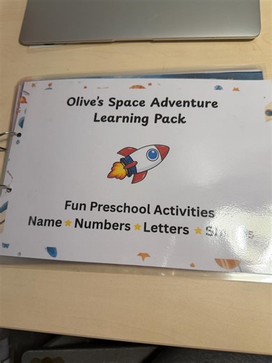 Space Adventure Learning Pack | Preschool Name Tracing, Alphabet, Numbers (printable Kids Activities) - Etsy