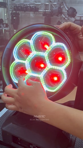 9.4K views · 75 reactions | Transform your stage with our 7x60W Bee Eye LED Lights – perfect for DJs and events #beeyelight #ledstagelighting #movingheadlight #djlighting #eventlighting #clubgear #stageeffects #lightingfixture #partysetup #concertgear #lightingdesign #rgbwled #eventproduction #stageequipment #lightshowgear #nightclubsetup #theatricallighting #djgear #ledmovinghead #lightingrental | Blue Sea Pro Stage Light | Facebook