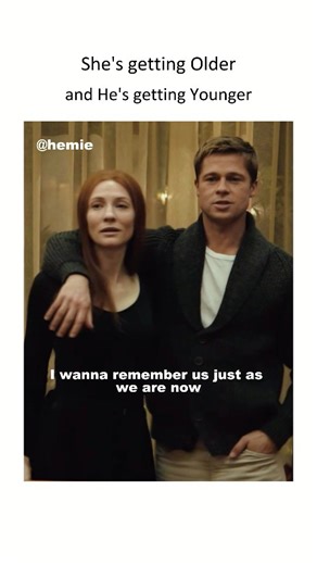 hemie on Instagram: "🖤 .. .. .. .. .. Fun fact about The Curious Case of Benjamin Button (2008): 🎬 Brad Pitt’s incredible aging-in-reverse transformation was achieved using groundbreaking visual effects. For much of the film, Pitt’s face was digitally mapped onto smaller actors’ bodies using a new facial capture technology developed specifically for the movie — a process so advanced that it earned the film the Oscar for Best Visual Effects! 🏆"