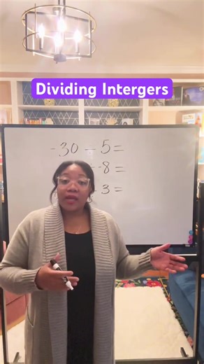 Dividing Positive and Negative Numbers in Algebra