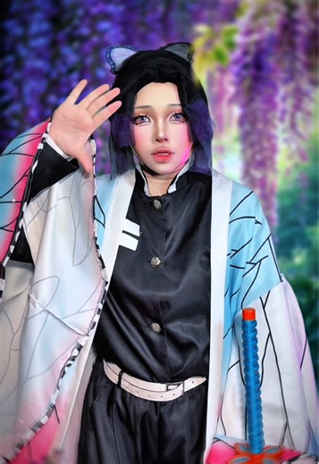 Tutorial Makeup Shinobu untuk Cosplay Demon Slayer