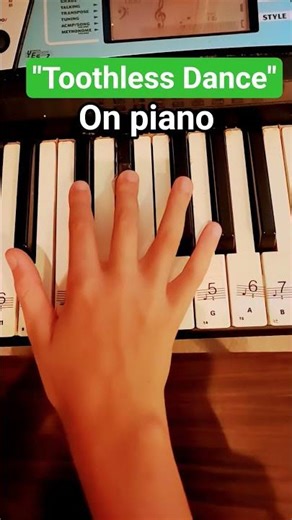 how to play "Toothless Dance" | on piano | #piano #pianotutorial #toothless #easypianotutorial