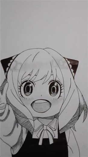 Anya sketch #art #anime #spyxfamily