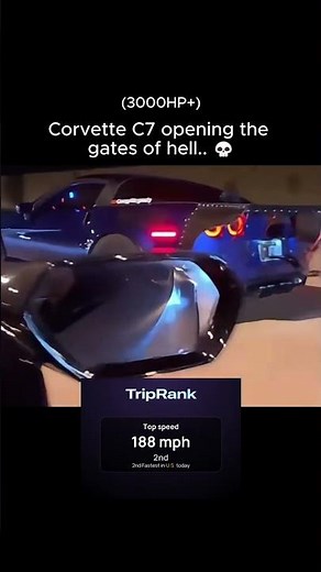 3000HP+ ProCharged Corvette C7 DESTROYS Twin Turbo Huracán at 212 MPH! 🤯🔥