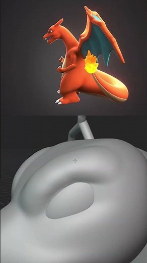 I Sculpt Charizard 3D in Blender
