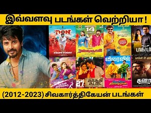 Sivakarthikeyan All Movies List Hits and Flops | Sivakarthikeyan Filmiography | Maaveeran, Ayalaan