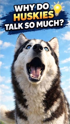 Why Do Huskies Talk So Much? 🐺 | 為什麼哈士奇這麼愛講話？