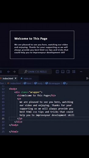 Dark CSS | #day34 Edit Output Text with HTML #css #contenteditable #howto #coding #programming #tips #webdesign #webdevelopment #tipsandtricks | Instagram