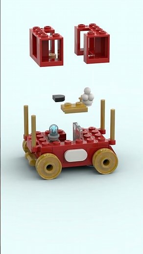 LEGO | Mini Popcorn Wagon (Build No.1303)