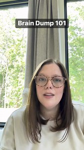 I actually do 2 types of brain dumps. The type I’m referring to in the video is a ‘productivity brain dump’. Comment if you’d like me to elaborate on the 2nd type. ❤️ #mentalhealth #braindump #productivity #workingmom #mom #kids #busy #anxiety | Organized Chaos