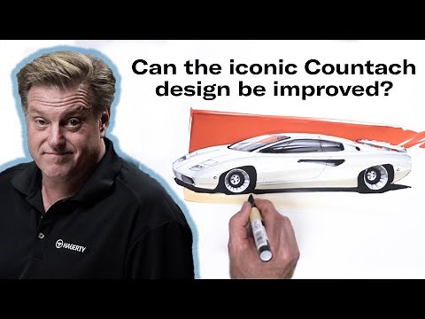 Redesigning an 80s icon: the Lamborghini Countach | Chip Foose Draws a Car - Ep. 13