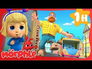 Morphle's Fathers Day Chase | Cartoons for Kids | Mila and Morphle