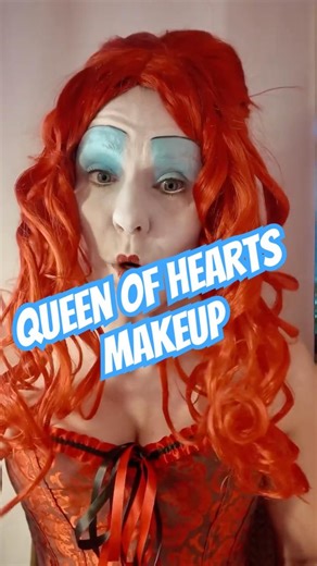 Queen of Hearts Makeup & Voice Over #makeupeffects #makeup