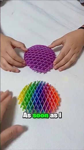 Magic Stretchy Net Toy Challenge 😱 Colorful Stress Relief Toy Fun | Funny Kids Shorts