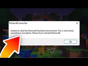 How to Fix Unable To Start the Minecraft Runtime Environment - Minecraft Launcher 2023
