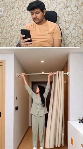 Shreyash Agarwal on Instagram: "Comment "Rod" for Link Honest Reviews | Episode 60 – Extendable Curtain Rod 🛠️ Product link in bio 🔗 Wall drill karna pasand nahi? Yeh tension rod bina drill ke fit ho jaata hai 😍 Strong grip, adjustable length aur zero damage walls 💪 💡 Why it’s 🔥 ✅ No drilling needed ✅ Adjustable length ✅ Anti-slip strong hold ✅ Easy installation 🎯 Perfect for: 🚿 Bathroom curtains 🪟 Window curtains 🏠 Rental homes 🛠️ Quick setup lovers Install karo aur bhool jao 🔥 @mee