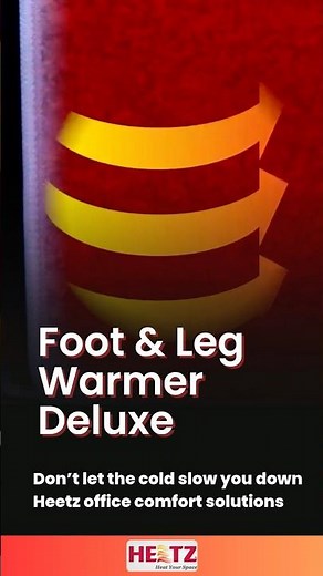 Cold feet? Not anymore. 🔥 Slip into warmth and comfort with the Heetz Foot & Leg Warmer